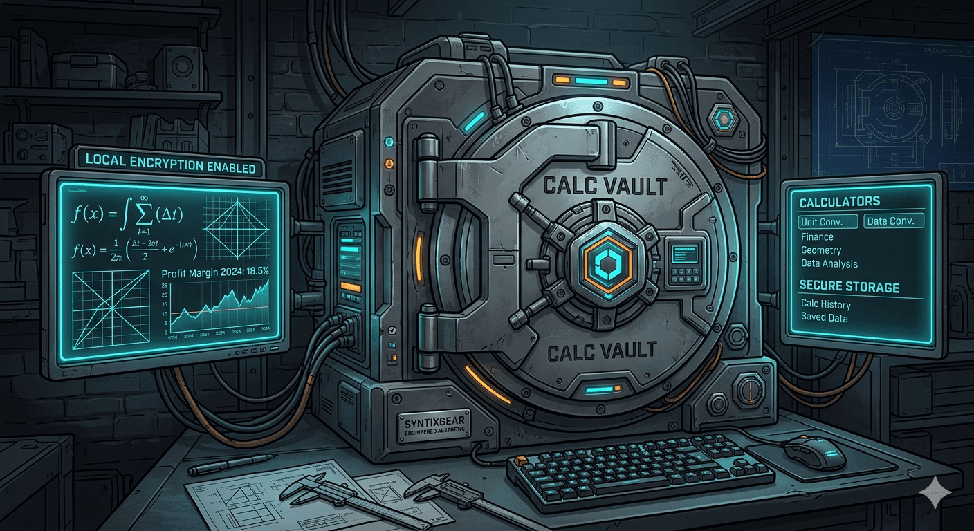 Calc Vault Interface Concept