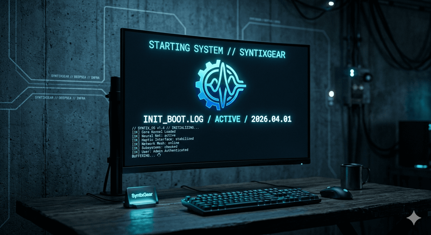 Syntix Gear Aesthetic Background
